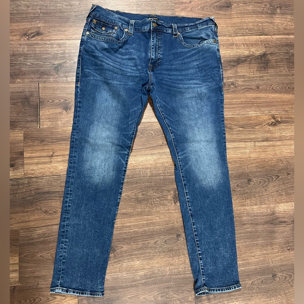 Excellent Condition! Men’s True Religion Rocco Relaxed Skinny Jeans Size 44